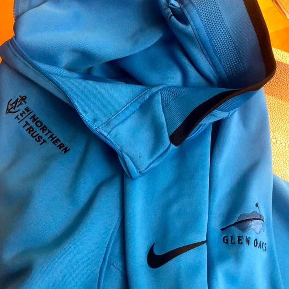 Nike Golf Long Sleeve Blue Northern Trust Glen Oaks Size XXL - Picture 1 of 9
